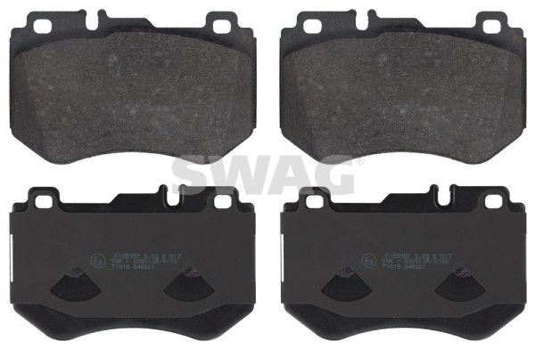 Set placute frana,frana disc 10 91 6987 SWAG